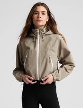 Rain Or Shine Adjustable Hooded Jacket