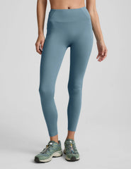 Pacer Fleece-Backed Zip Pocket Full Length Legging