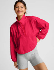 Places To Go UV Protection Half Zip Jacket