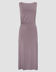 Rotation Side Twist Midi Dress