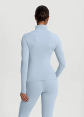 Mock Neck Long Sleeve Top