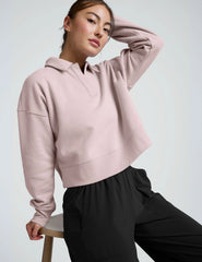 LuxeFleece™ Collared Sweatshirt