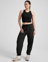 Refocus Ribbed Cropped Tank