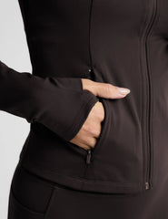 Pacer Fleece-Backed Full Zip Jacket