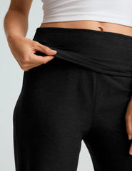Spacedye™ Foldover Wide Leg Pant