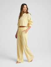 Breathe Easy Ribbed Wide Leg Pant