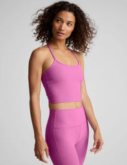 Spacedye™ Slim Racerback Cropped Tank