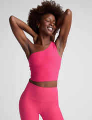 Spacedye™ The Bold Shoulder Cropped Tank