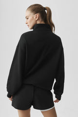 Accolade 1/4 Zip Pullover - Black