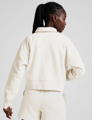 LuxeFleece™ Collared Sweatshirt