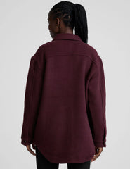 Insulated Wool Shirt Jacket