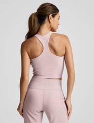 Spacedye™ High Neck Cropped Tank