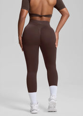SculptMe High Waisted Butt Lifting Tummy Control Shaping Training Leggings