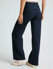 Spacedye™ Foldover Wide Leg Pant