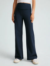Spacedye™ Foldover Wide Leg Pant