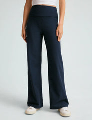 Spacedye™ Foldover Wide Leg Pant