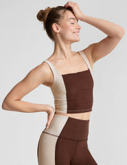 Spacedye™ Vitality Colorblock Cropped Tank