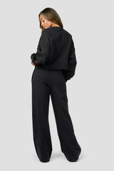 Form Wide Leg Jogger - Black