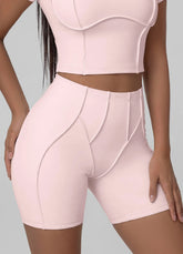 Contour Stitch Micro Shorts