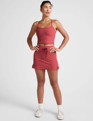 Spacedye™ Slim Racerback Cropped Tank