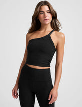 Spacedye™ Outset One Shoulder Cropped Tank