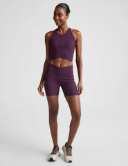 Impulse Ribbed High Neck Tank