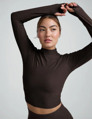 Featherweight Moving On Cropped Pullover