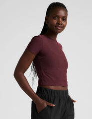 Featherweight Cropped Tee