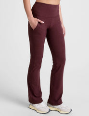 Spacedye™ High Waisted Practice Pocket Bootcut Pant 31"