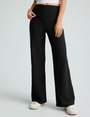 Spacedye™ Foldover Wide Leg Pant