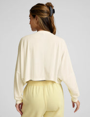 Studio Luxe Cropped Long Sleeve Tee