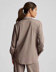 Breathe Easy Comfort Cord Button Up