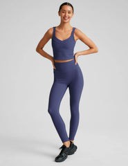 Impulse Ribbed Cropped Tank