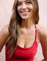 SoftShine Slim Racerback High Cropped Tank