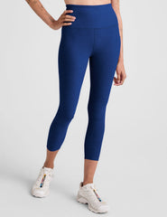 Spacedye™ Walk And Talk High Waisted Capri Legging