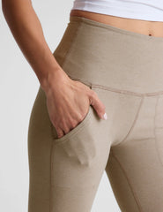 Spacedye™ High Waisted Practice Pocket Bootcut Pant 31"