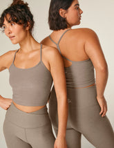 Spacedye™ Slim Racerback Cropped Tank
