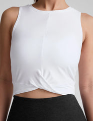 Featherweight Center Stage Cropped Tank