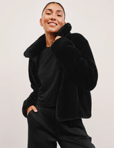 On The List Faux Fur Jacket