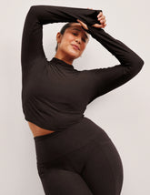 Featherweight Moving On Cropped Pullover