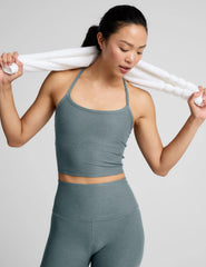 Spacedye™ Slim Racerback Cropped Tank