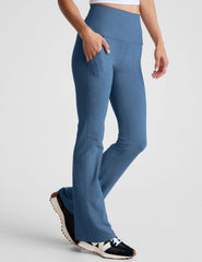 Spacedye™ High Waisted Practice Pocket Bootcut Pant 31"