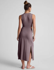 Around The World Front Twist Dress