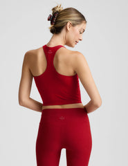Spacedye™ High Neck Cropped Tank