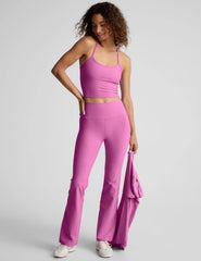 Spacedye™ Slim Racerback Cropped Tank