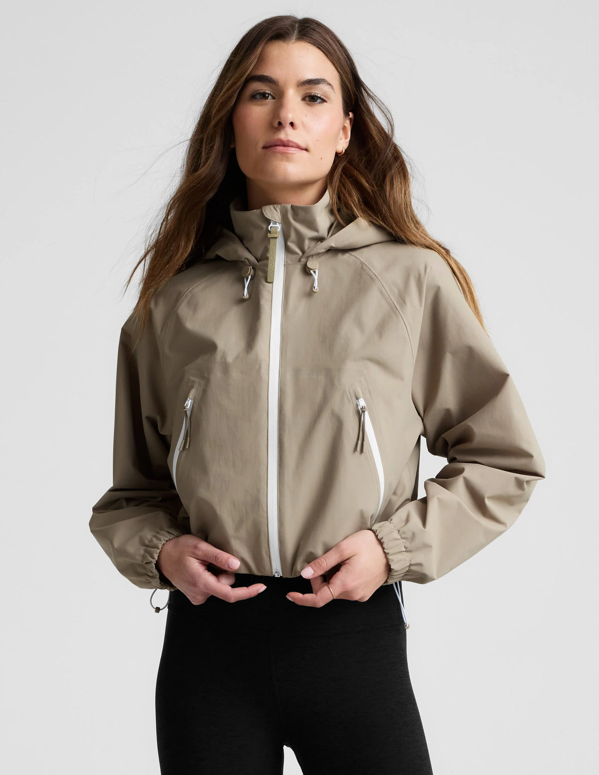 Rain Or Shine Adjustable Hooded Jacket