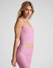 Spacedye™ Slim Racerback Cropped Tank
