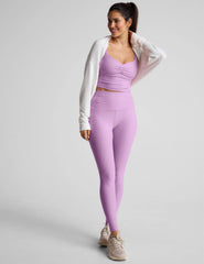 Spacedye™ Raise The Barre Shirred Legging