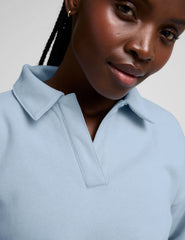 LuxeFleece™ Collared Sweatshirt