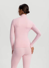 Mock Neck Long Sleeve Top